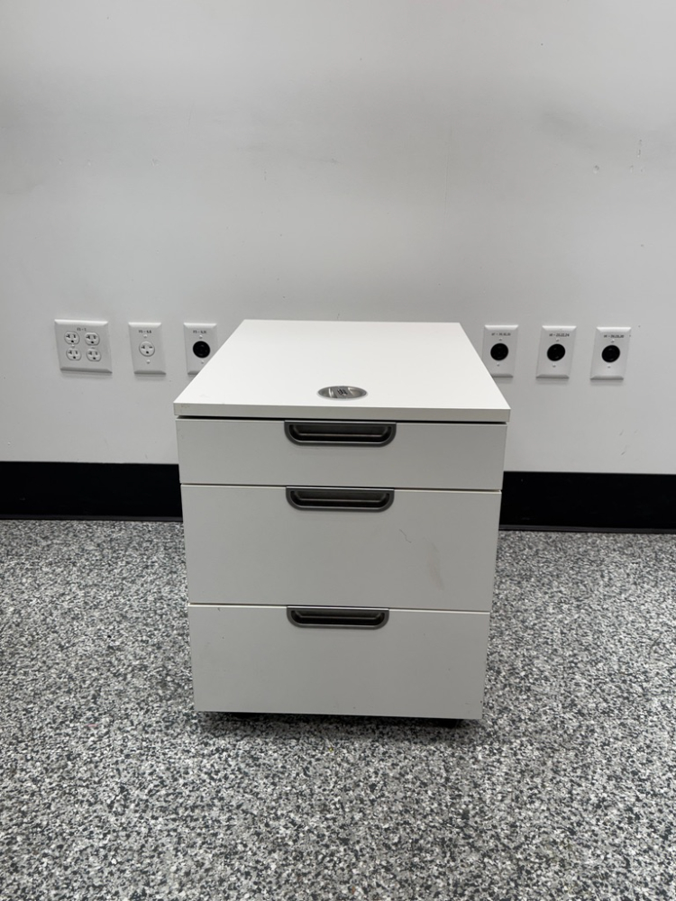 Image of 3 Drawer Mobile Cabinet